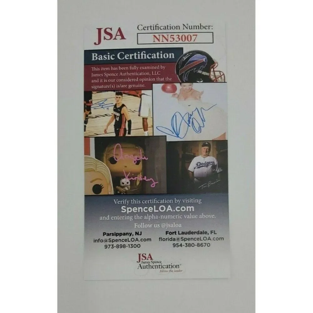Tony Dorset & Randy White Signed Gameday Magazine Autograph JSA HOF 1994 - Picture 4 of 7
